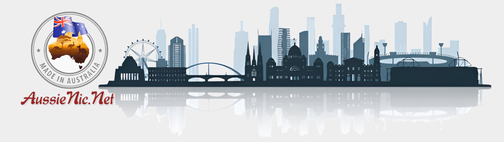Made in Australia - The Hut Community Centre Logo